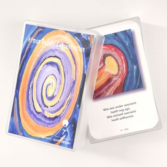 78 kosmosofische inzichtkaarten met schilderijen van Hansananda en Pad van Li, voor inspiratie en spirituele verdieping