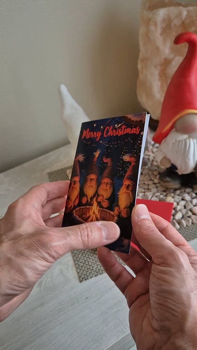 Wenskerstkaart Troll Tales by Firelight Wenskerstkaart Troll Tales by Firelight