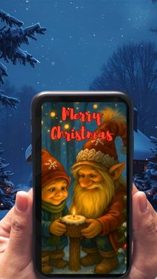 E-card Trolls & Candlelight - Magische digitale kerstkaart met muziek en animatie E-card Trolls & Candlelight - Magische digitale kerstkaart met muziek en animatie