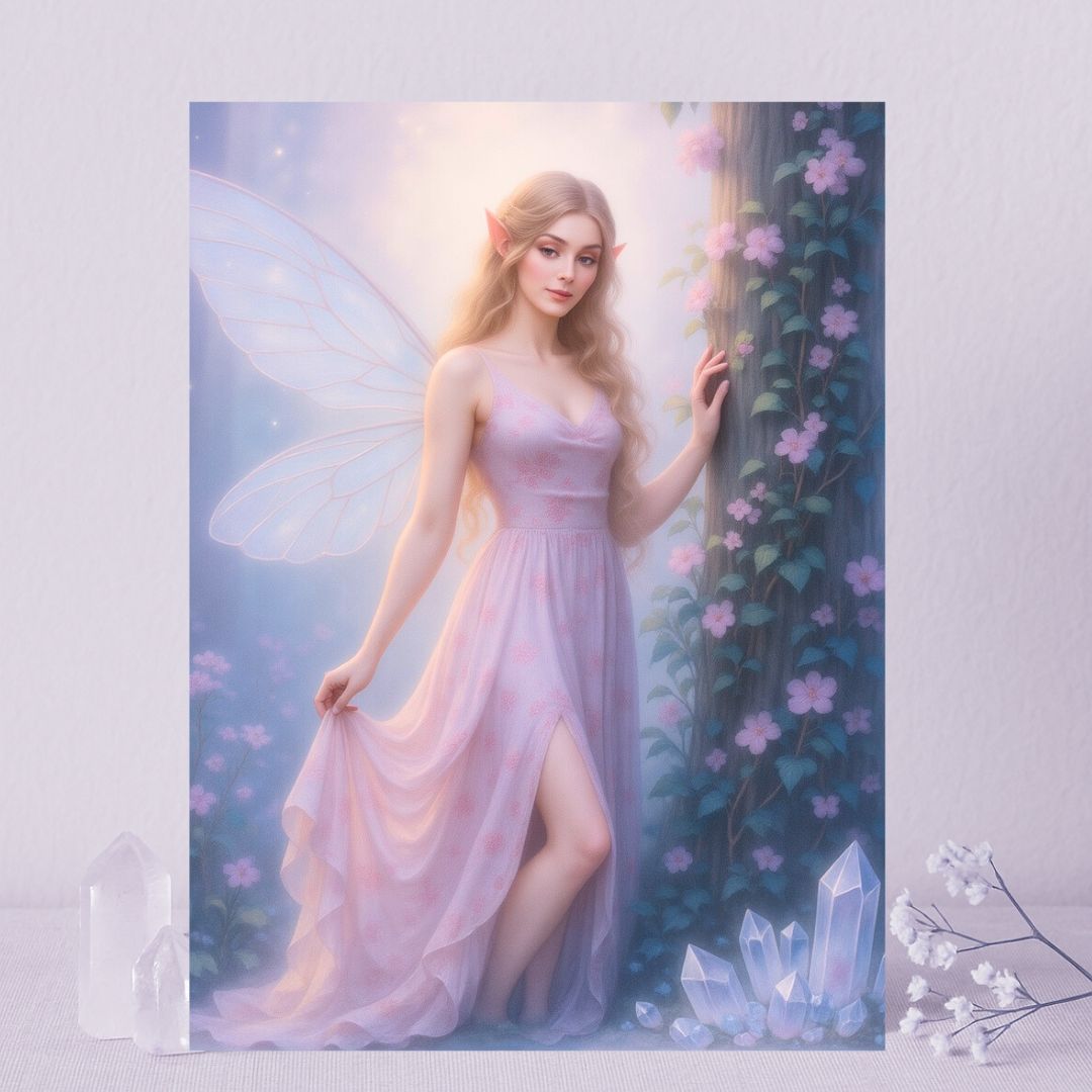 Spirituele kaart - Lichtelf van kristallicht