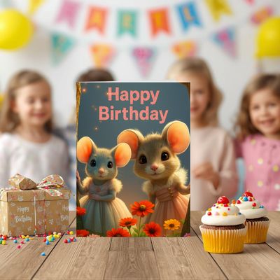 Verjaardagskaarten voor kinderen