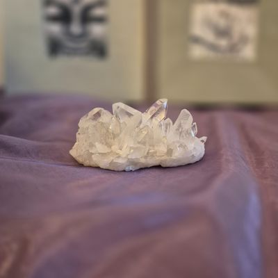 Bergkristal Cluster 12cm - Voor zuivering van ruimte, energie &amp; heling