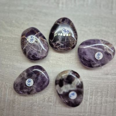 Amethist hanger ovaal - Spirituele hanger voor rust, inzicht &amp; verlichting