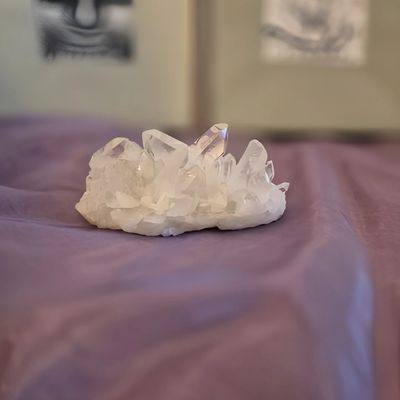 Bergkristal cluster groot 12cm - Natuurlijke kristalcluster