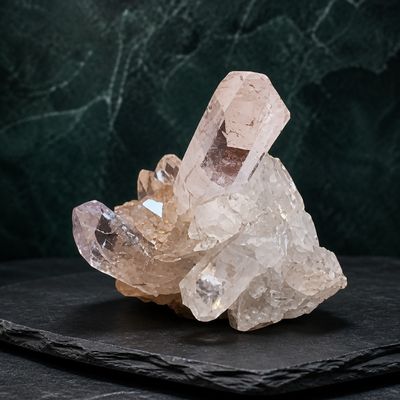 Bergkristal Cluster 4.5 cm - Natuurlijke kristalcluster