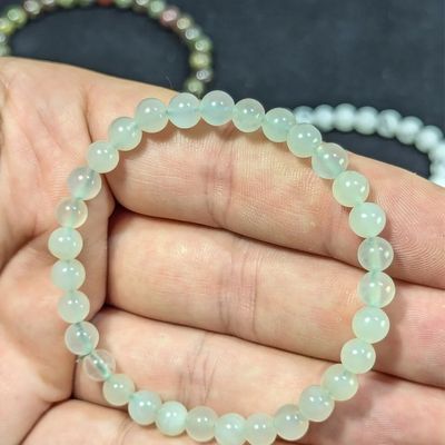 Serpentijn armband 6 mm – natuurlijke edelsteen uit Brazilië