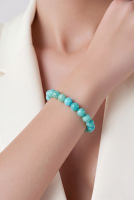 Amazoniet armband 6mm