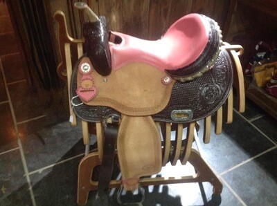 West Coast Barrel Saddle