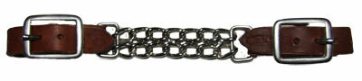 Leather curbchain