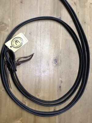 Black west Coast Reins 5/8&quot;