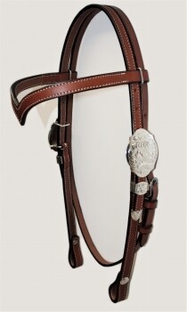 Showheadstall with V-Browband