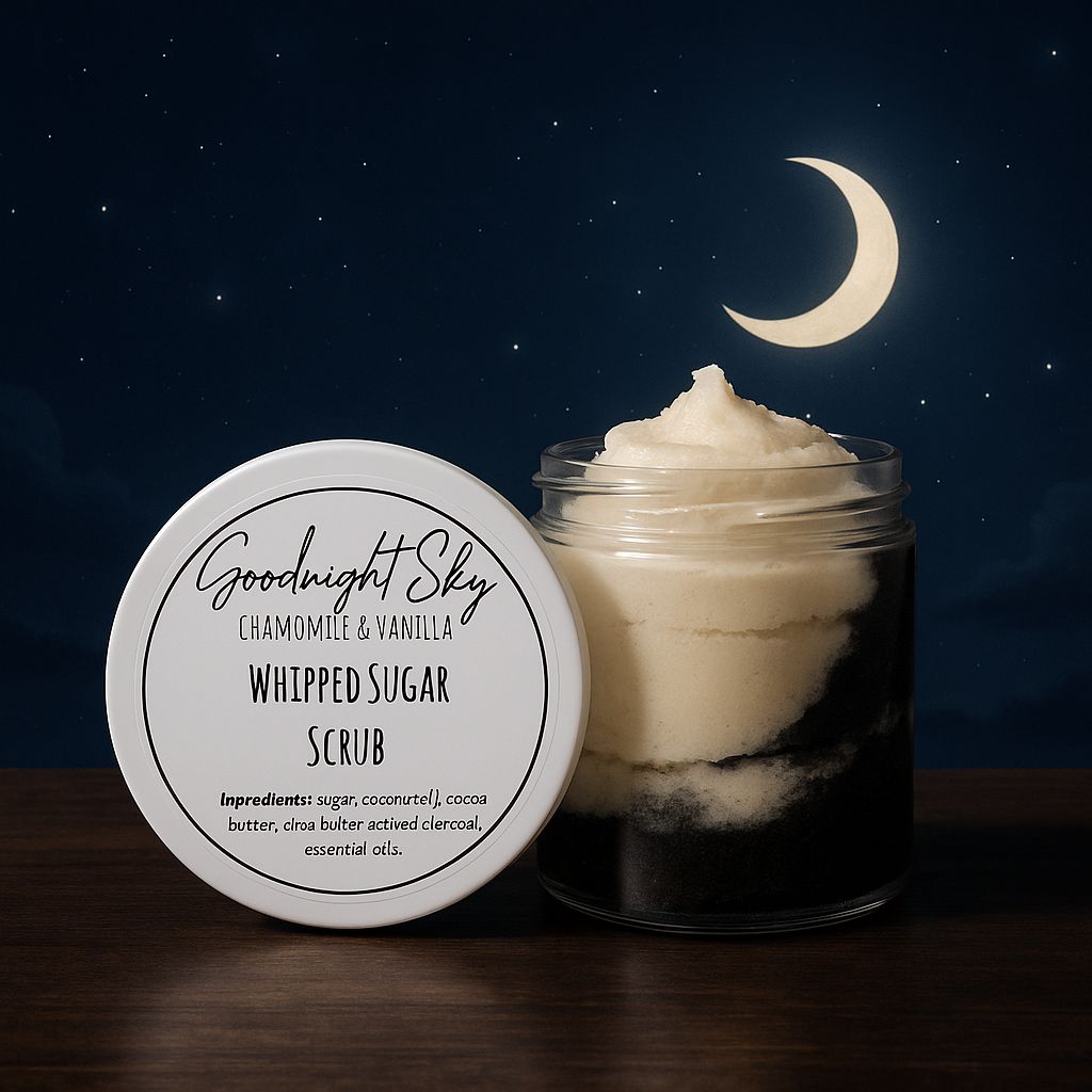WHIPPED SUGAR SCRUB / goodnight sky