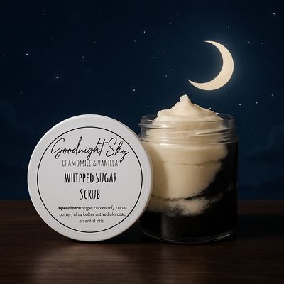 WHIPPED SUGAR SCRUB / goodnight sky