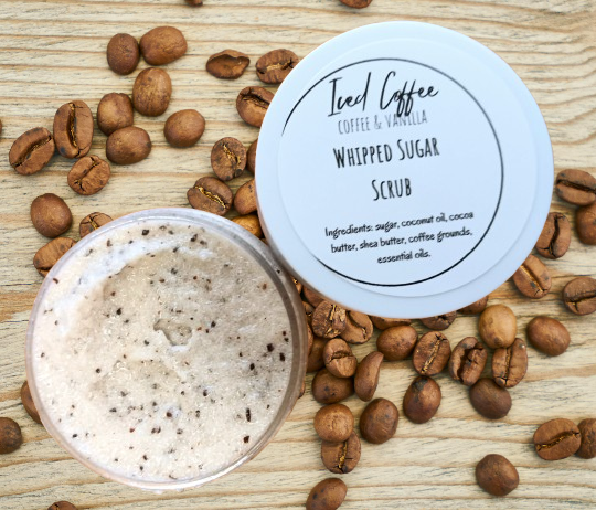 WHIPPED SUGAR SCRUB / iced coffee