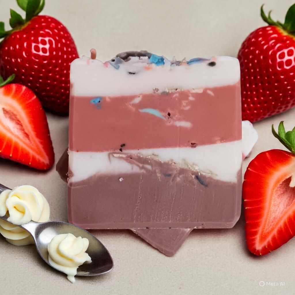 STRAWBERRY BIRTHDAY CAKE / strawberry, vanilla