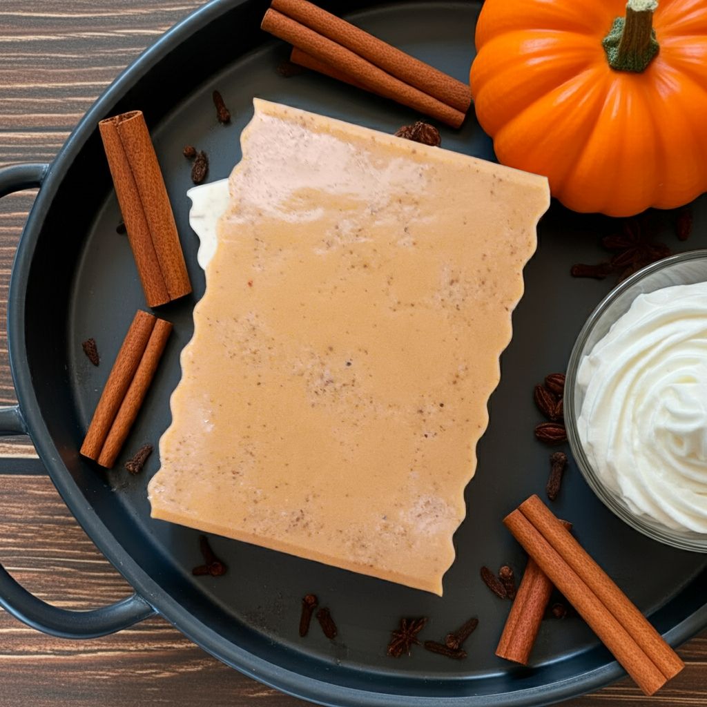 PUMPKIN PIE / cinnamon, clove, vanilla, cardamom, nutmeg