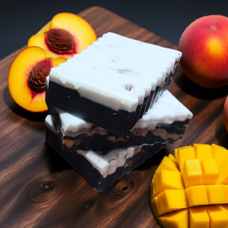 MANGO RAINBOW / mango, peach, scrap