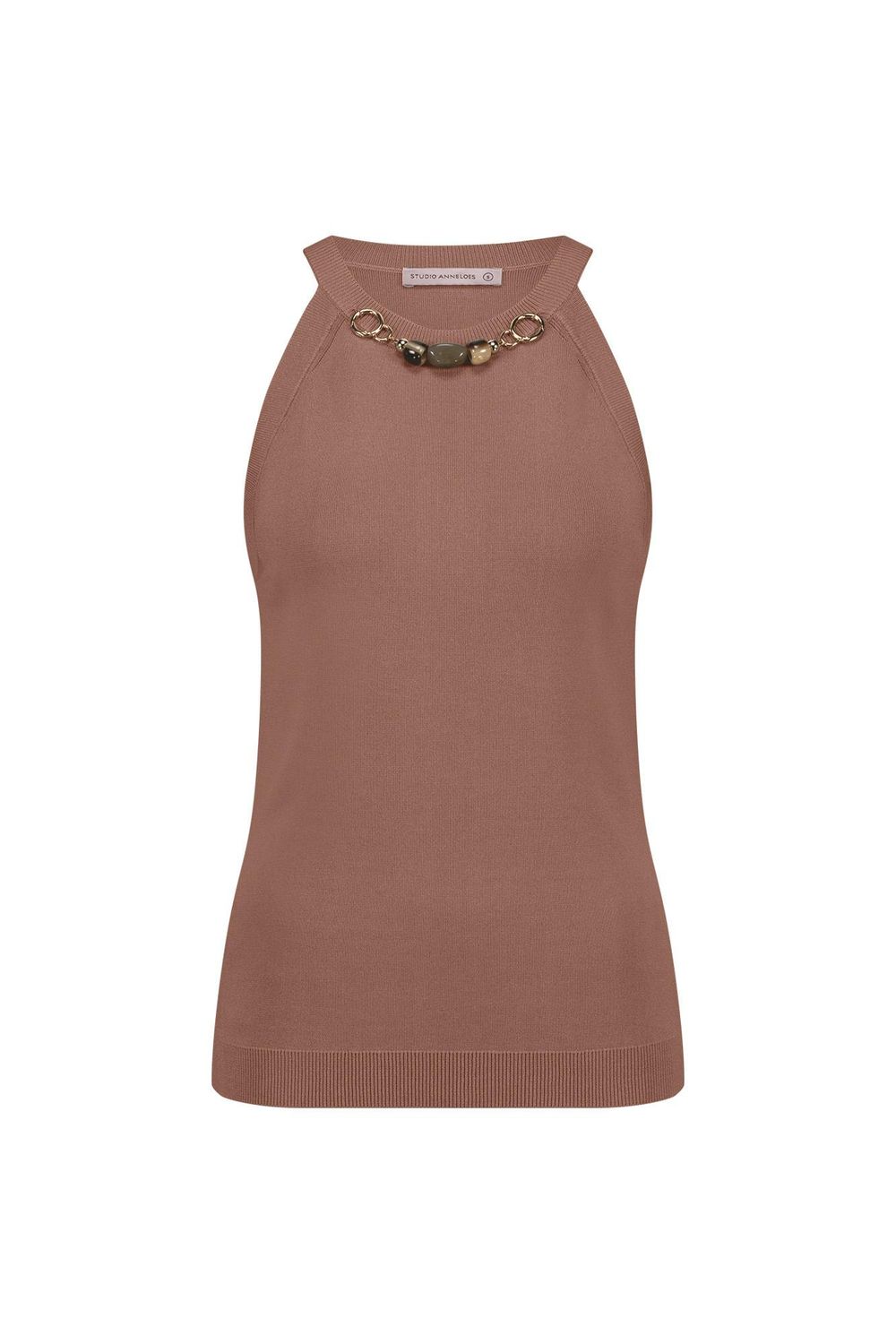 Studio Anneloes Feline beads top Bruin 11652