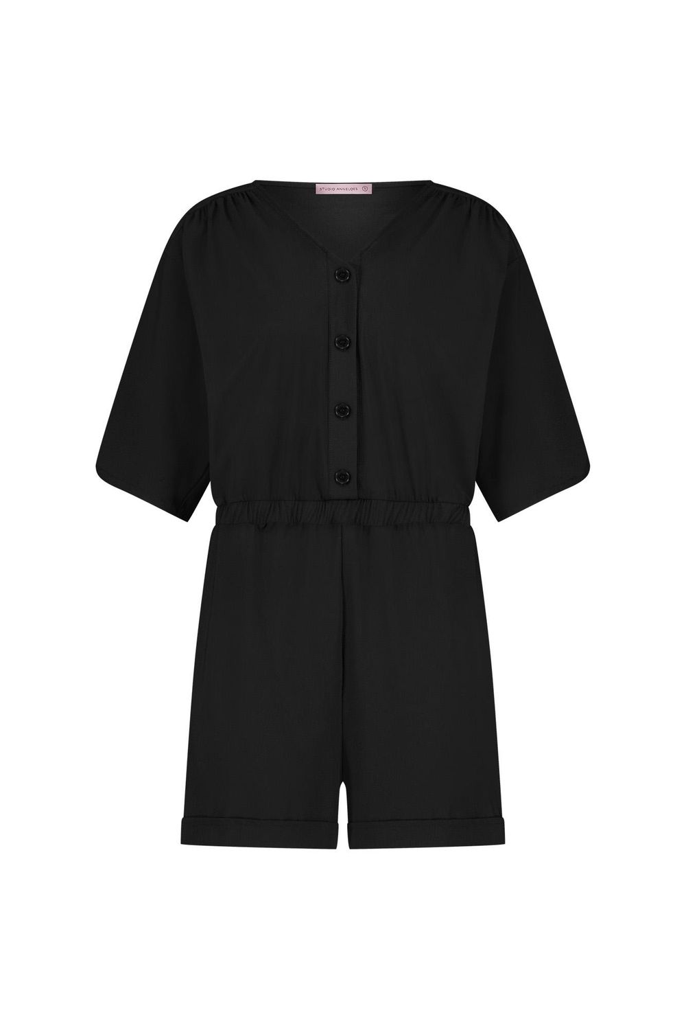 Studio Anneloes Harper jumpsuit Zwart 11568