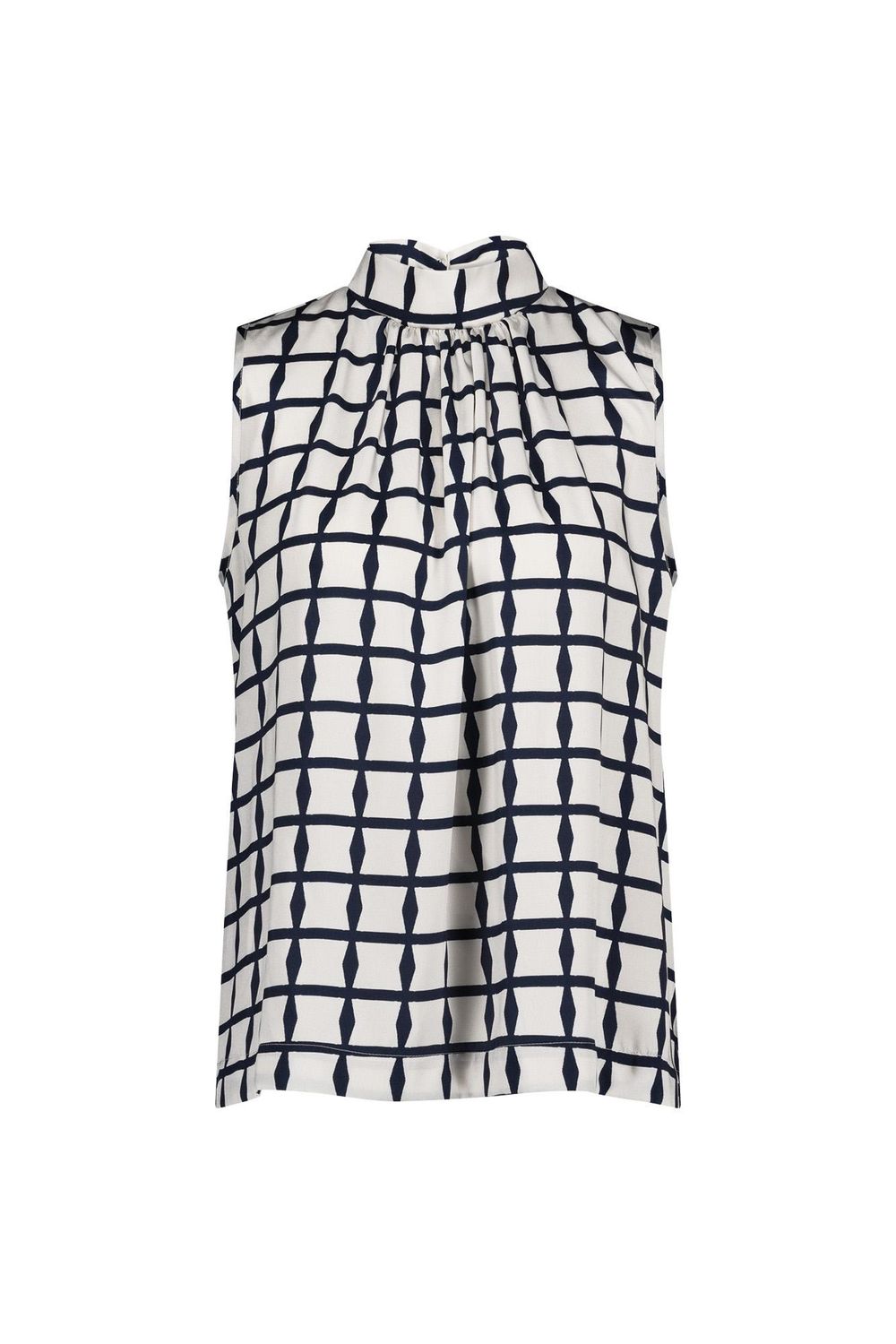 Studio Anneloes Iza squares top Blauw 11700