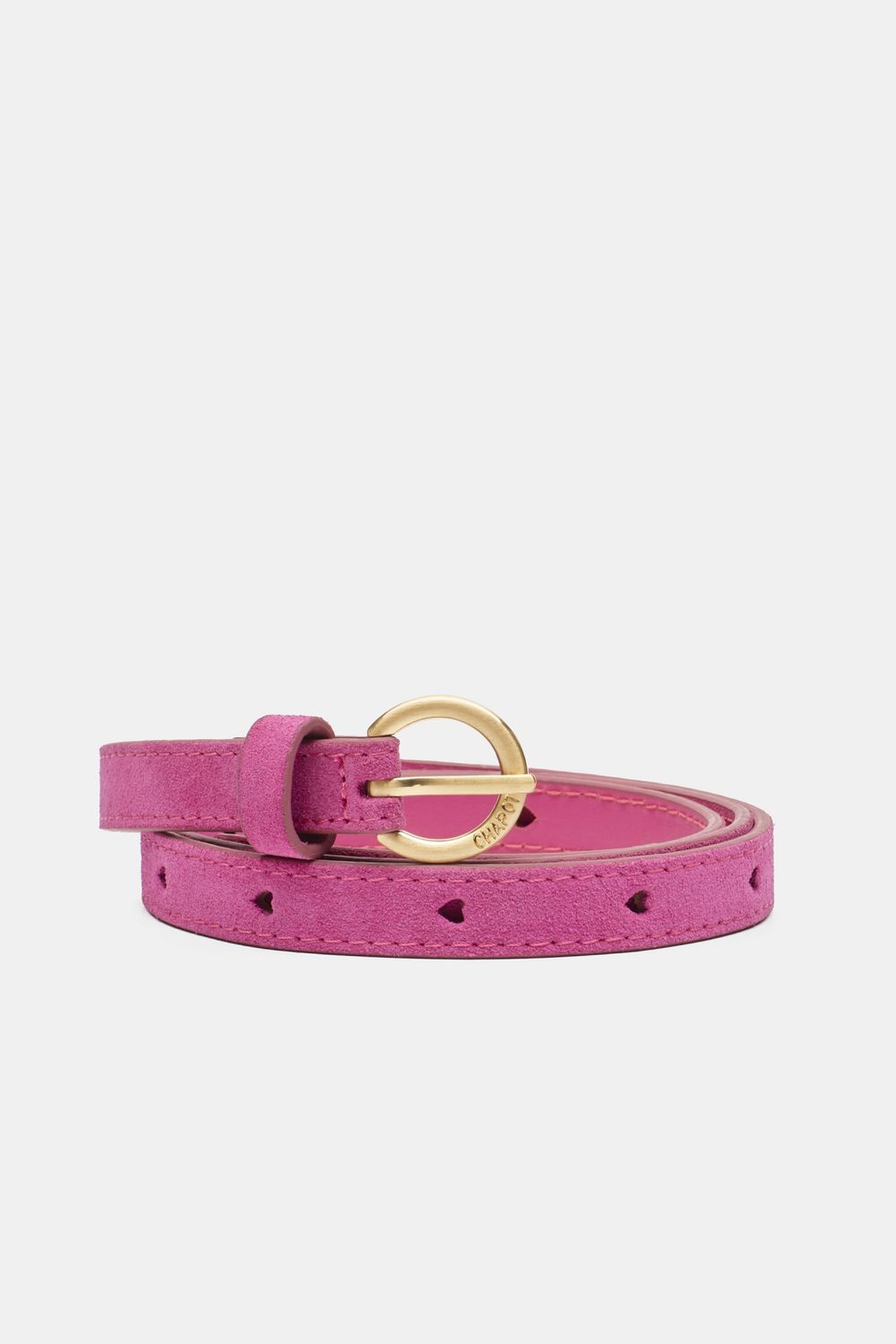 Fabienne Chapot Cut It Out Small Heart Belt Rood ACCBLT10AW24