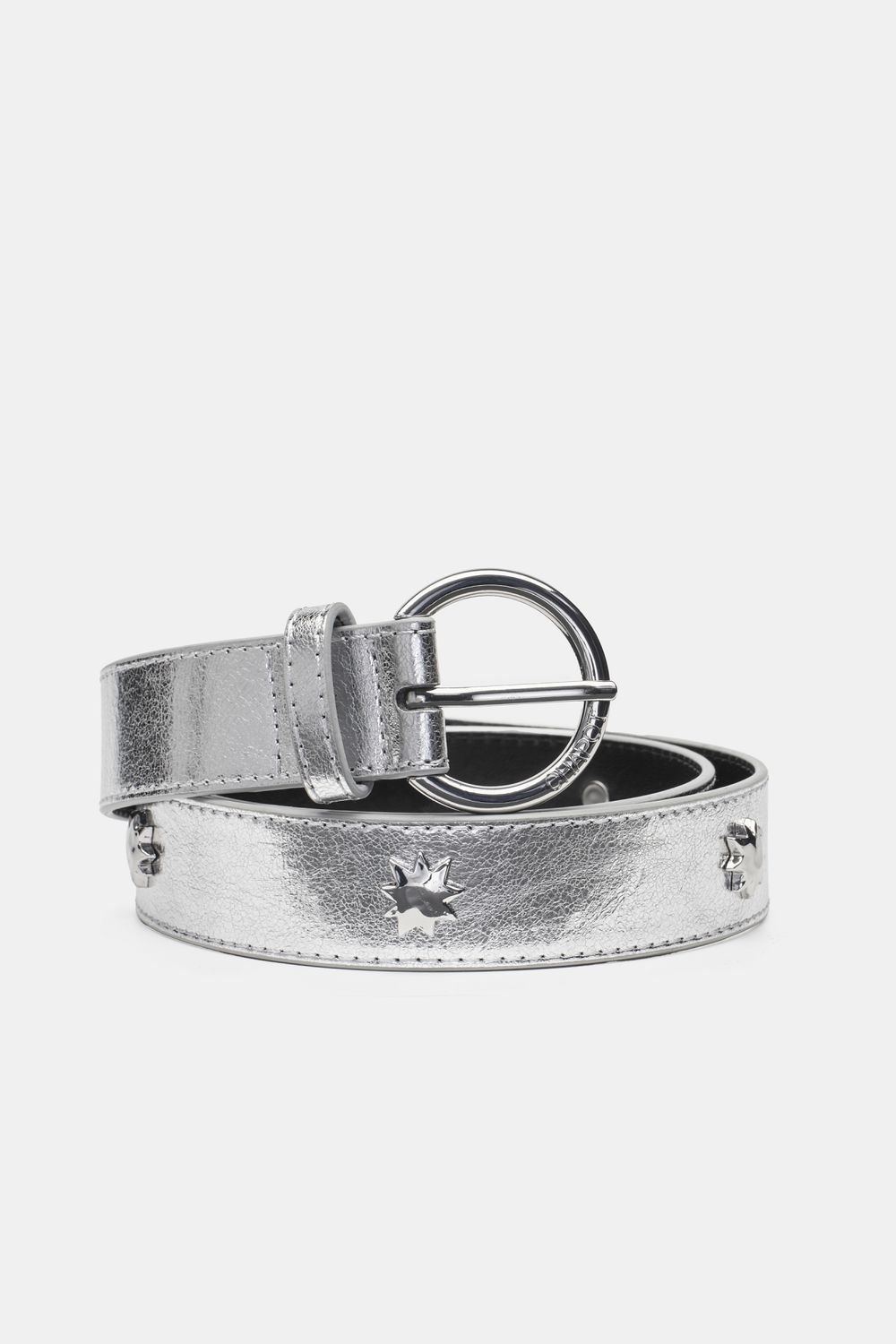 Fabienne Chapot Hammered Star Belt Grijs ACCBLT18AW24