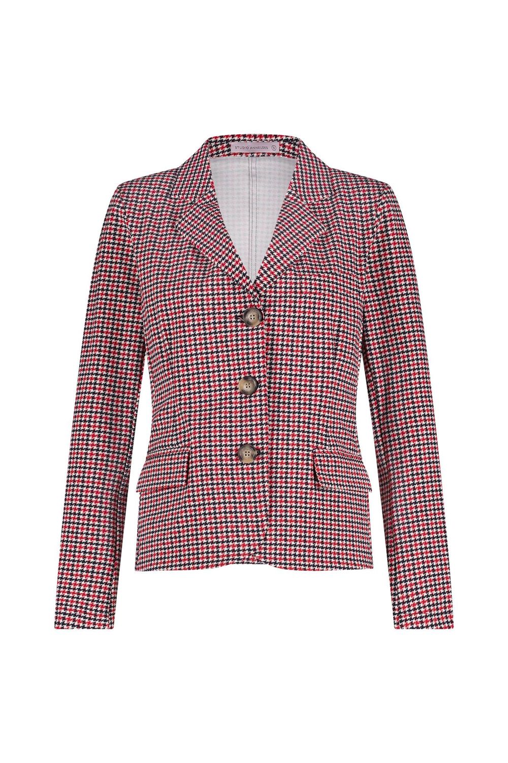 Studio Anneloes Chant check blazer Multi 11759