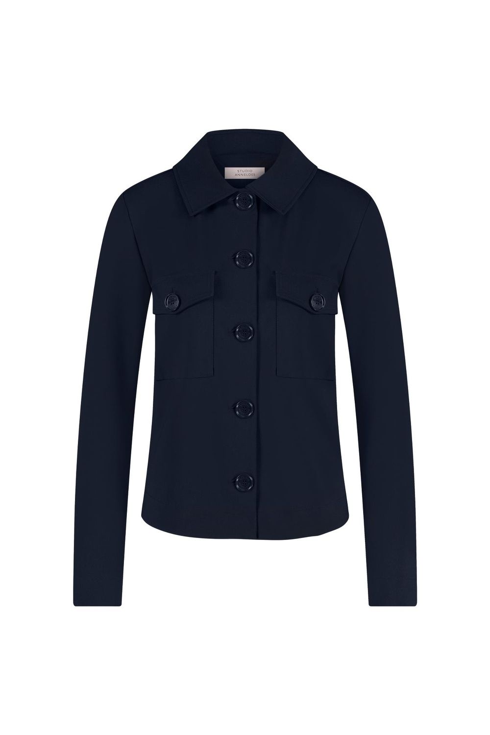 Studio Anneloes Claire bonded jacket Blauw 94822