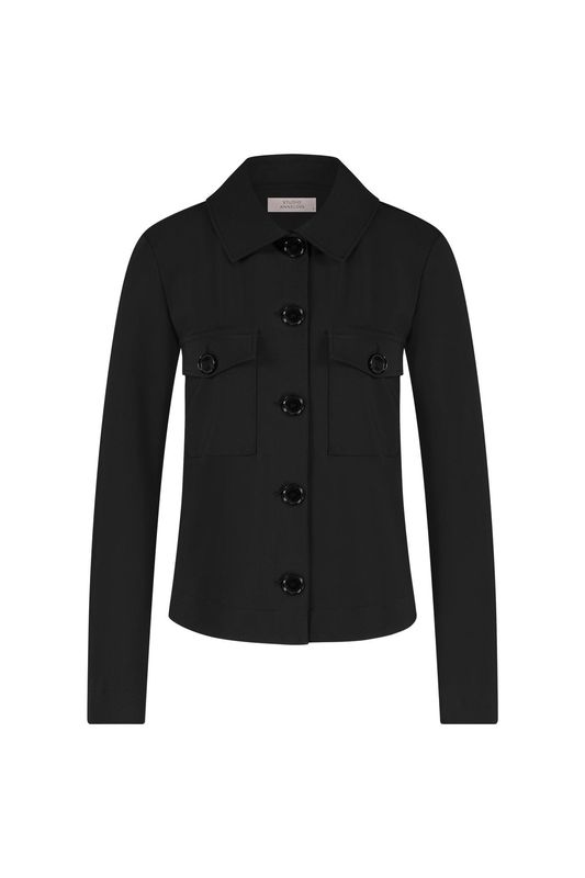 Studio Anneloes Claire bonded jacket Zwart 94822