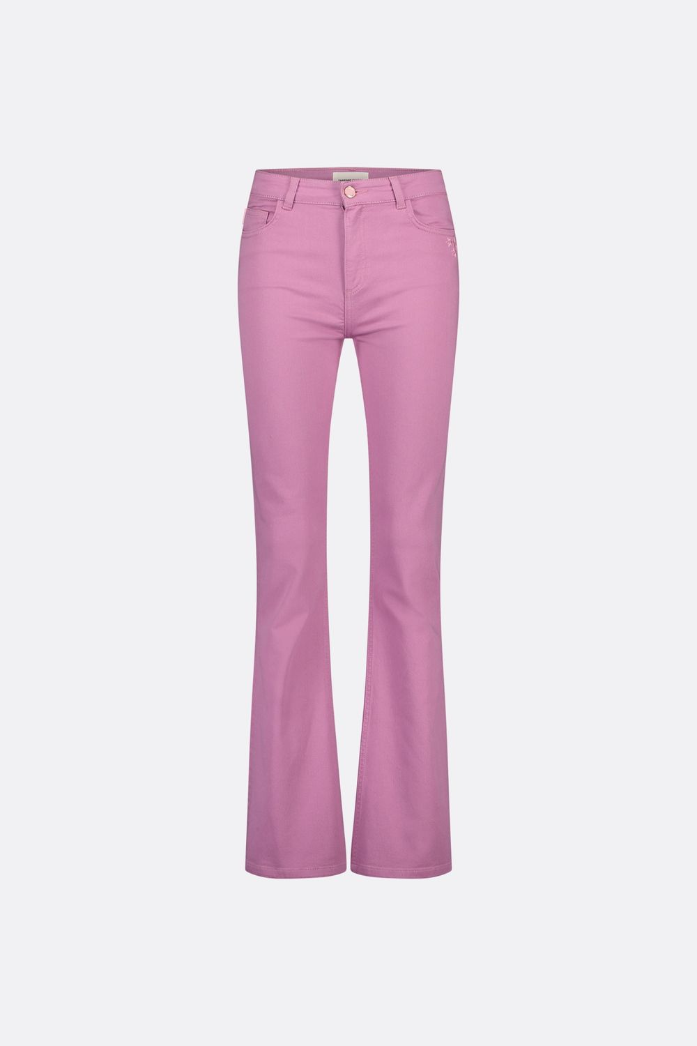 Fabienne Chapot Eva Flare Jeans Roze CLTJNS07AW24