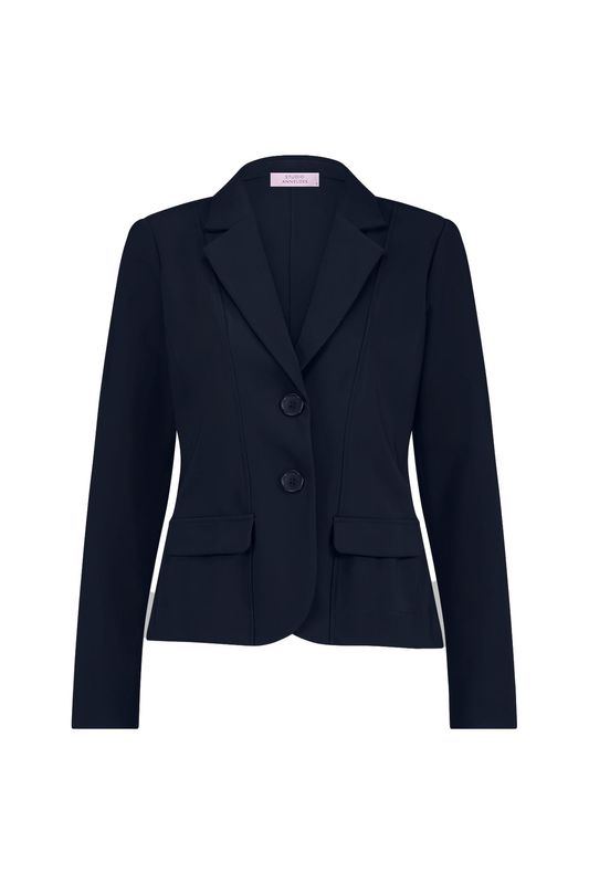 Studio Anneloes Bright bonded blazer Blauw 94811