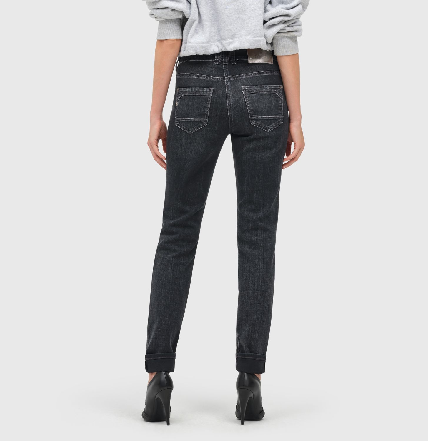 Mac Women RICH SLIM Grijs 0389L570390