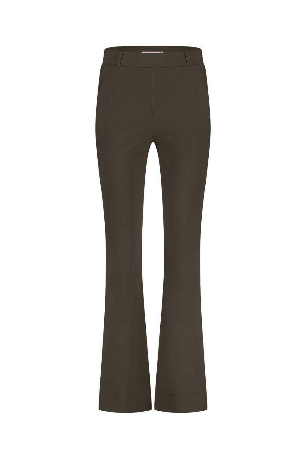 Studio Anneloes Flair bonded trousers Groen 11822