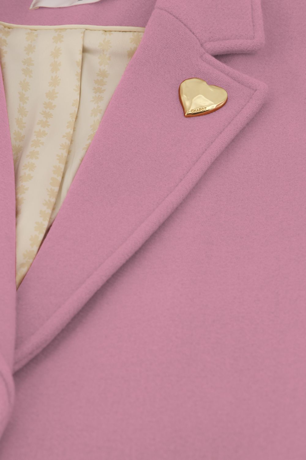 Fabienne Chapot Flori Coat Roze CLTCTS09AW24