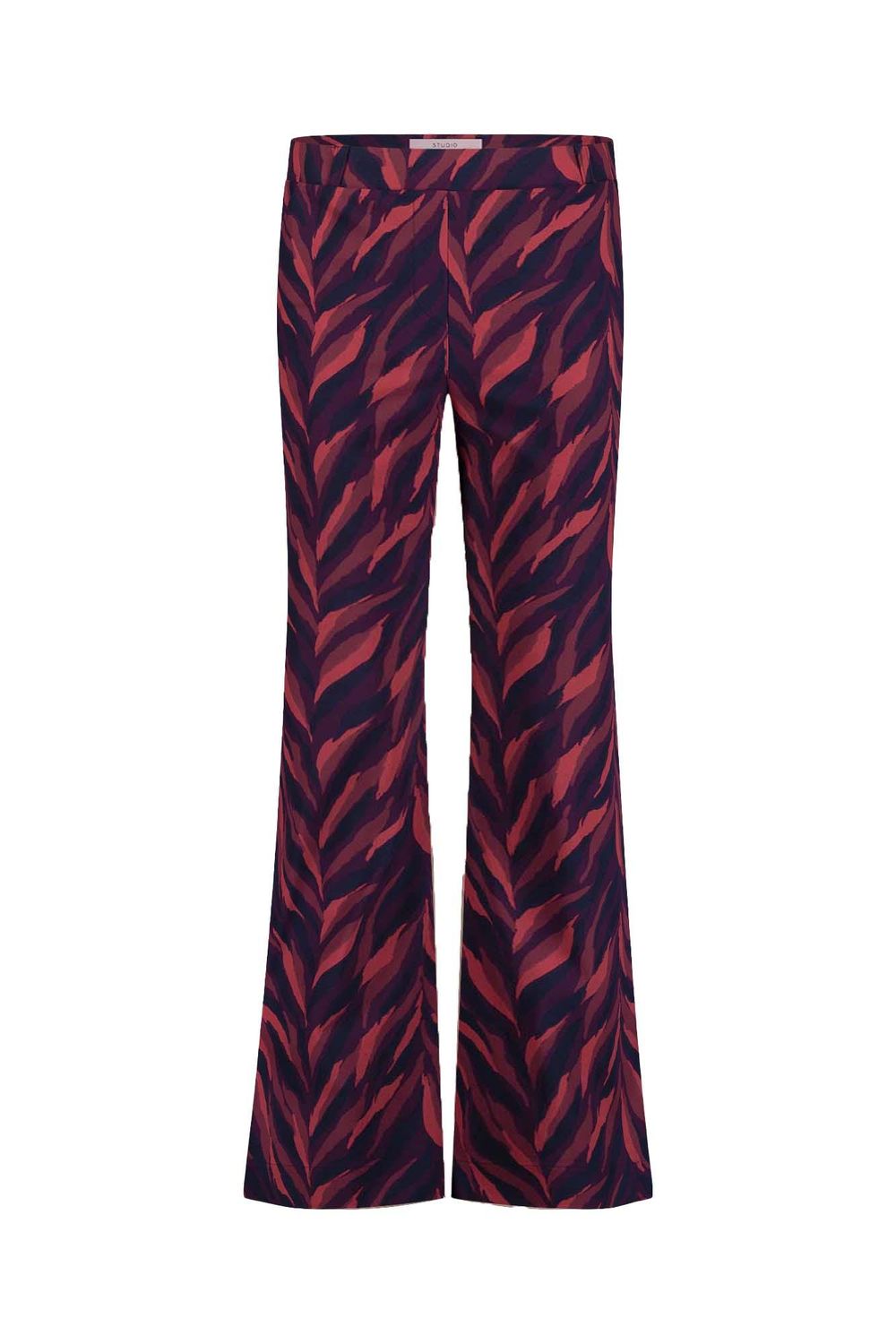 Studio Anneloes Marilon leaves trousers Blauw 11974