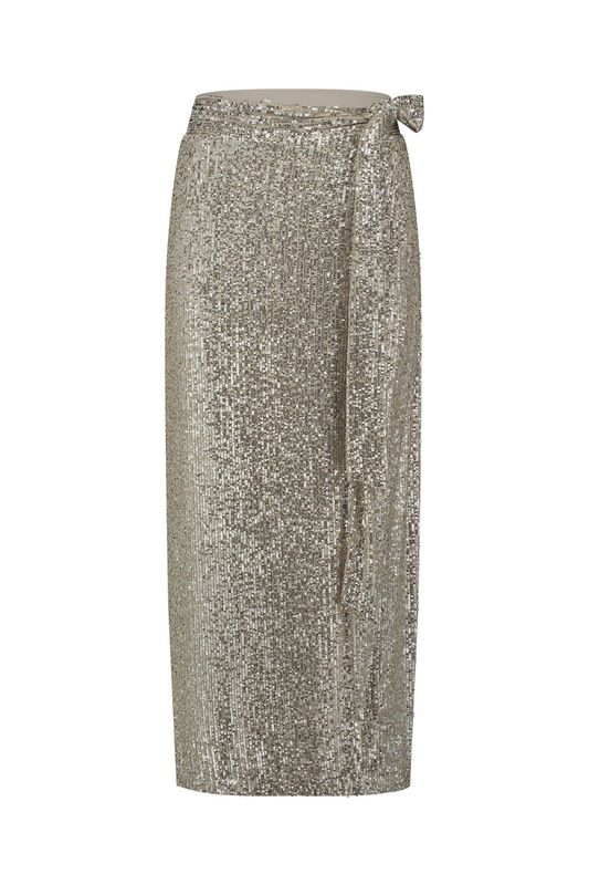 Studio Anneloes Queen sequins skirt Goud 12036
