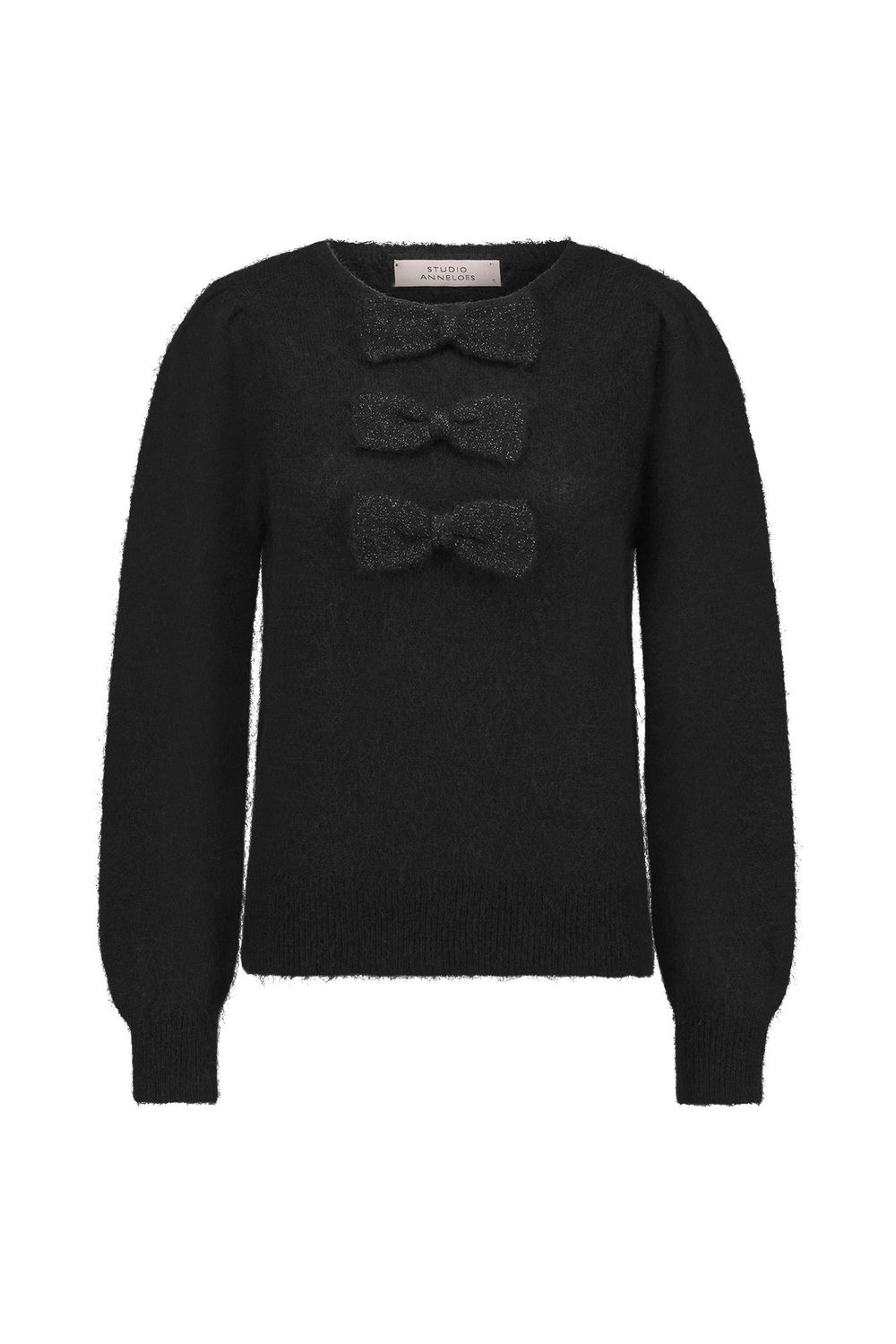 Studio Anneloes Bowina pullover Zwart 12249
