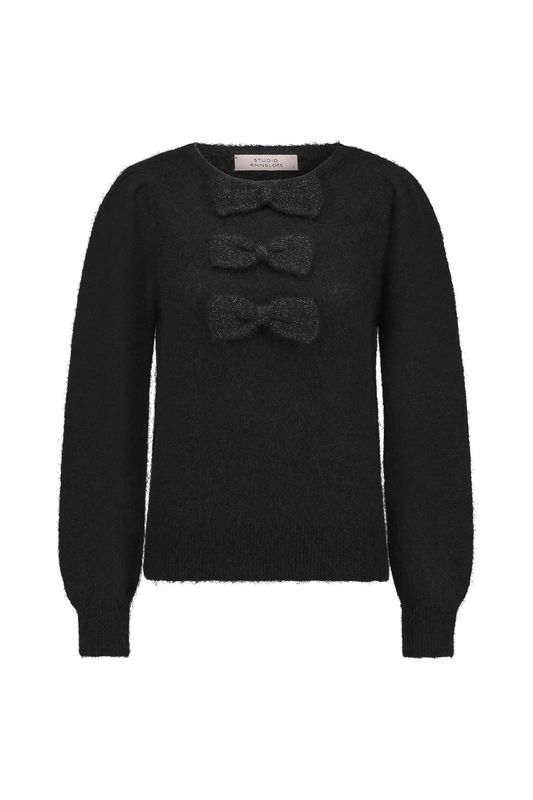 Studio Anneloes Bowina pullover Zwart 12249