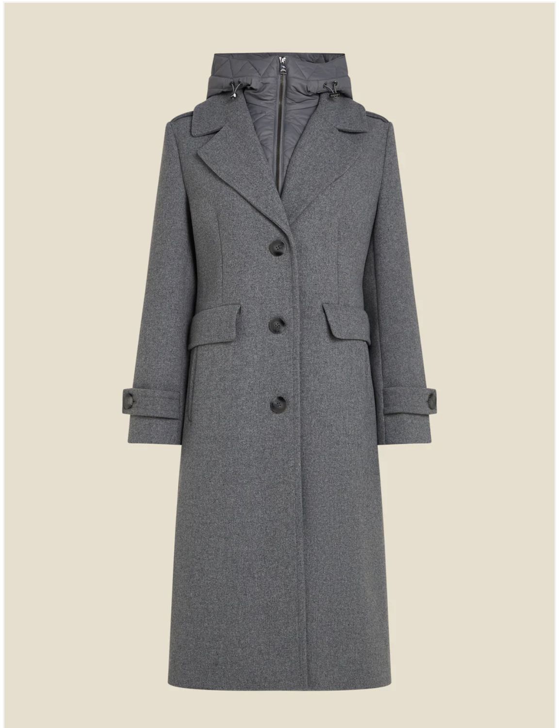 Beaumont CAMERON coat Grijs BM08761243
