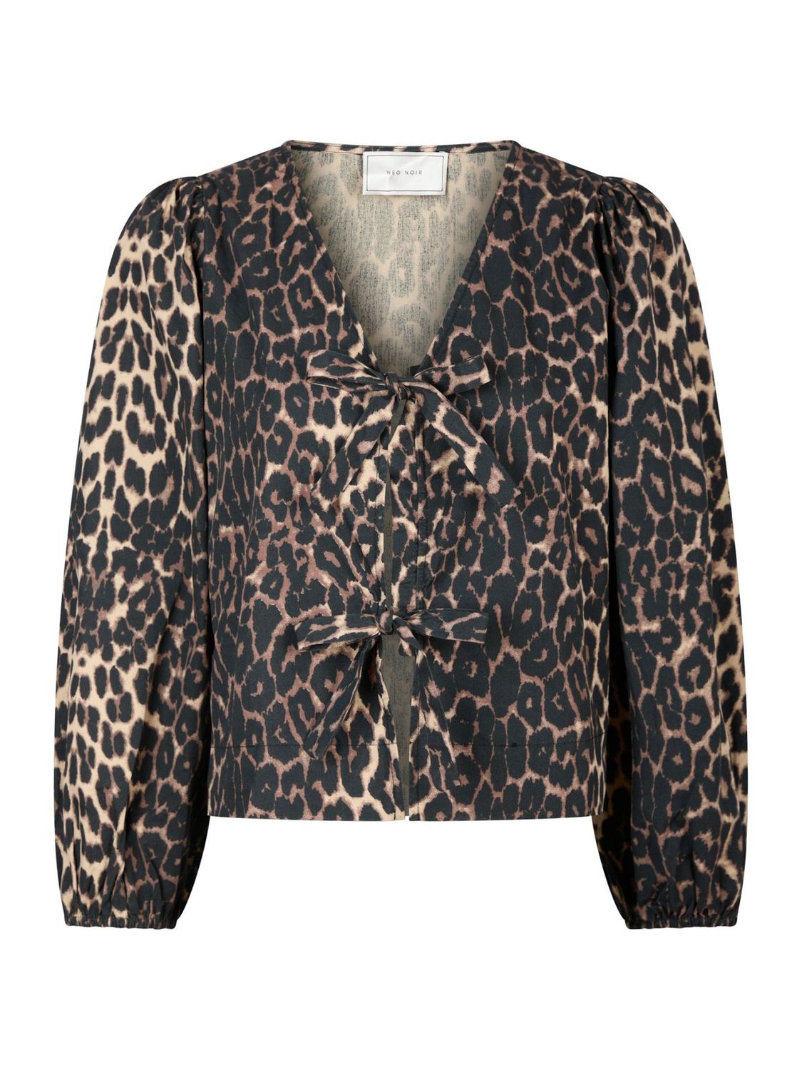 Neo Noir Tova Leo Blouse Bruin 164451
