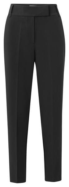 YaYa Woven high waist trousers with Zwart 01-301157-411