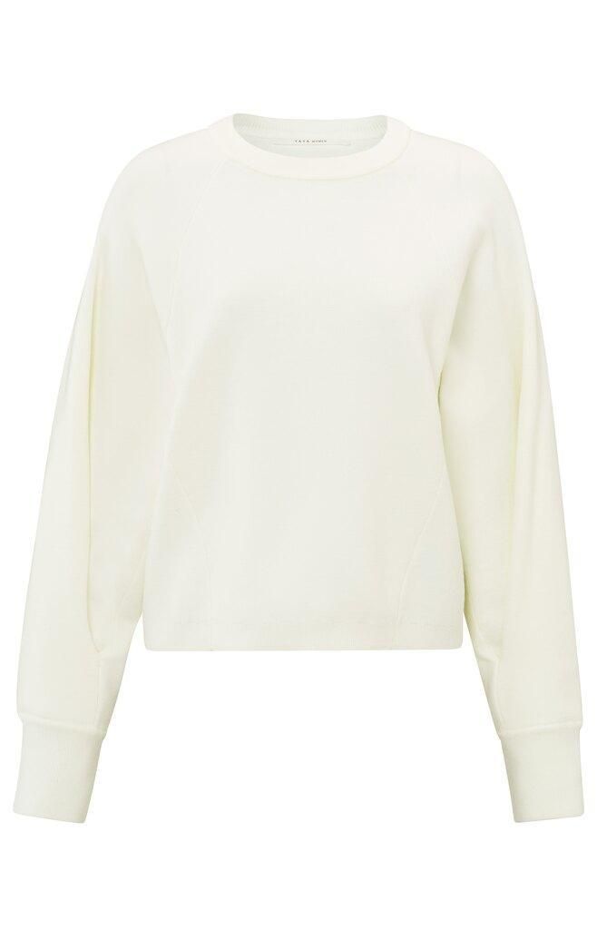 YaYa Sweater with seam detail Ecru 01-000399-410