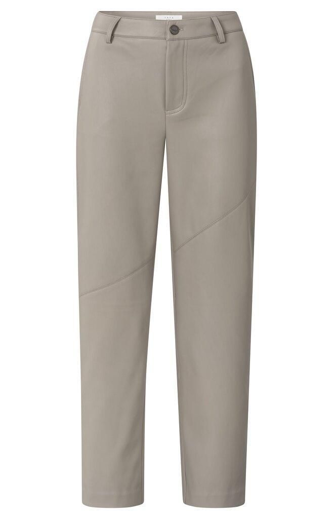 YaYa Faux leather straight leg Bruin 01-309155-410