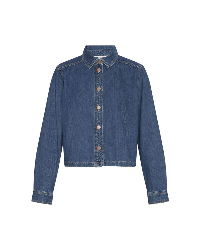 MSCH Copenhagen MSCHAdalyn Elena Shirt Blauw 18956