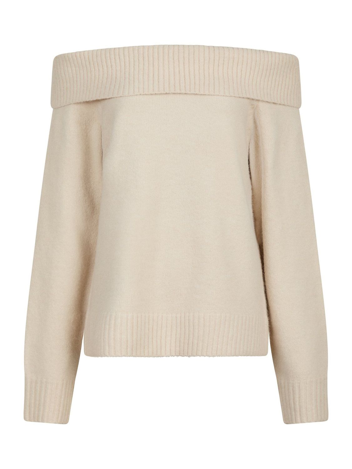 Neo Noir Jane Knit Blouse Wit