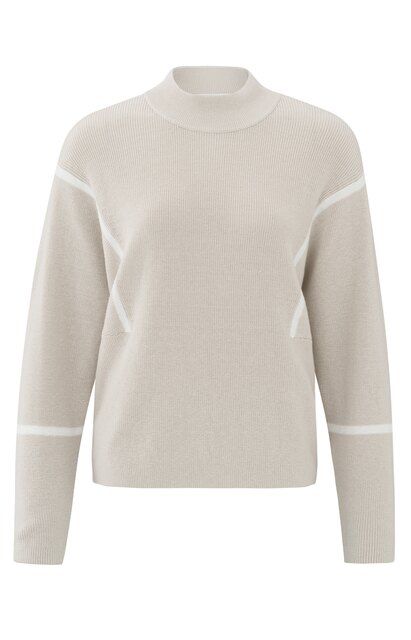 YaYa Sweater with subtle stripes