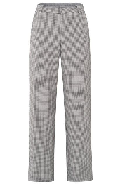 YaYa Trousers with check pattern