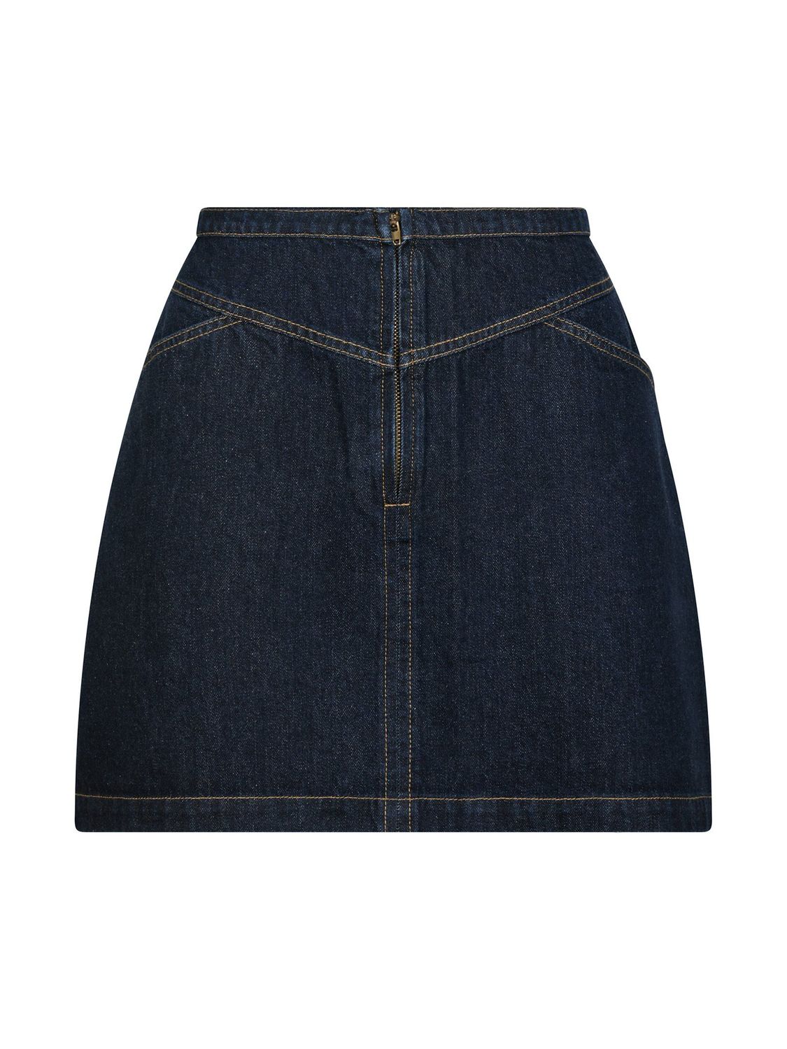 Neo Noir Gabani Denim Skirt Blauw