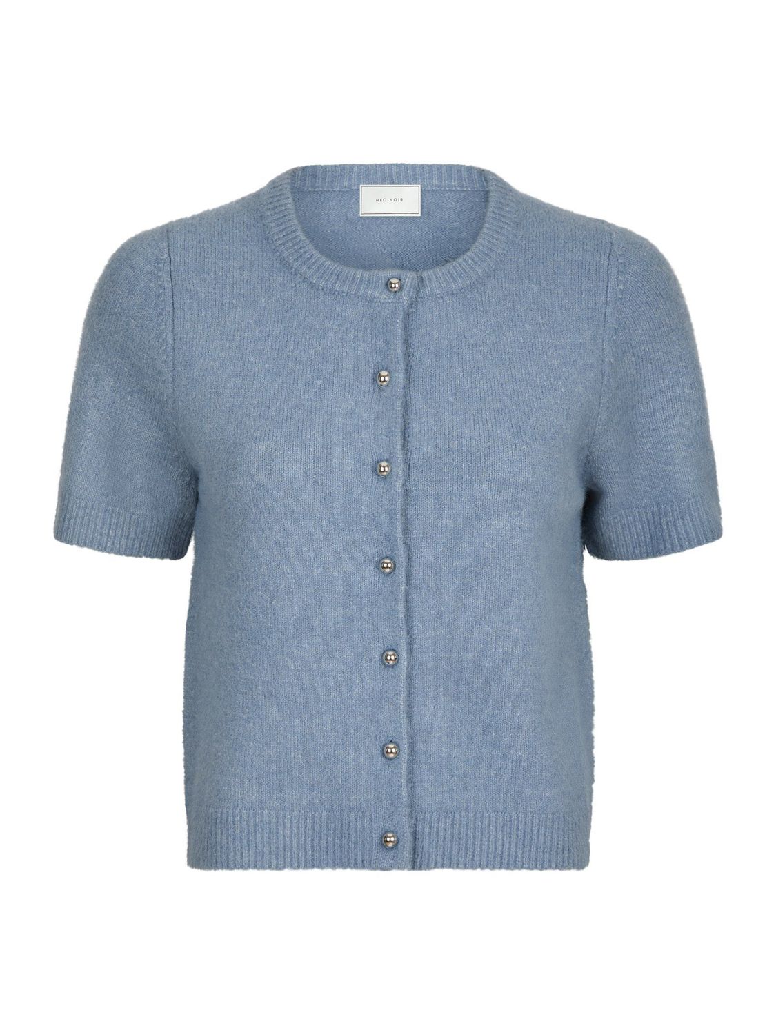 Neo Noir Mitta Knit Cardigan Ecru