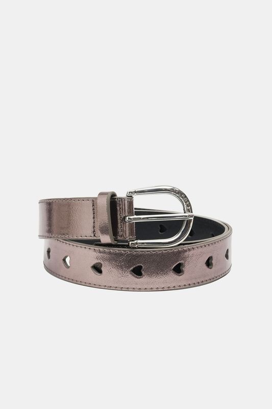 Fabienne Chapot Cut It Out Heart Belt Zilver